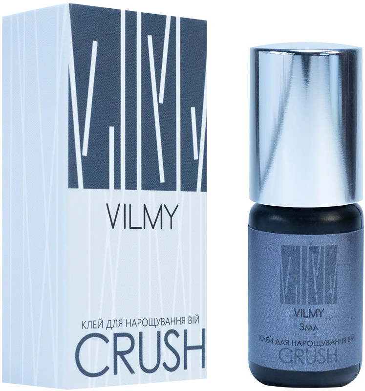 Клей для ресниц Crush время сцепки 0,5 сек.VILMY, 3 мл  Фото 2 