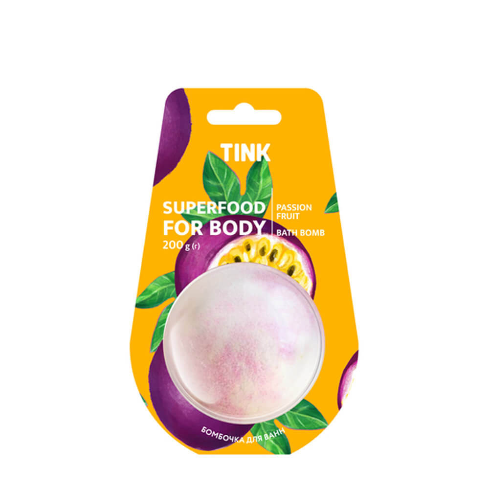 Бомбочка-гейзер для ванны Passion Fruit Tink 200 г* 