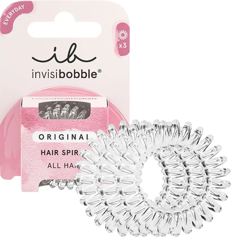 Резинка-браслет для волосся Original Crystal Clear Invisibobble 