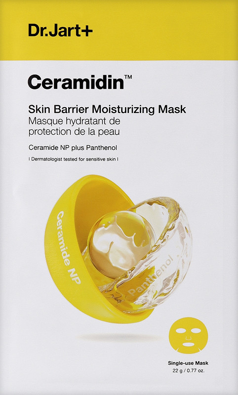 Маска для обличчя з керамідами Ceramidin Skin Barrier Moisturizing Face Mask Dr.Jart+