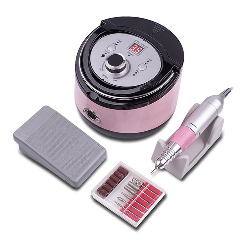 Фрезер ZS-606 35000 об/мин. 65 W, розовый 