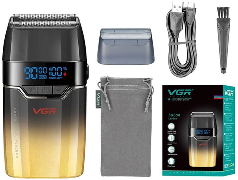 Электробритва Gold V-308 VGR на beauty-prof.com Электробритва Gold V-308 VGR