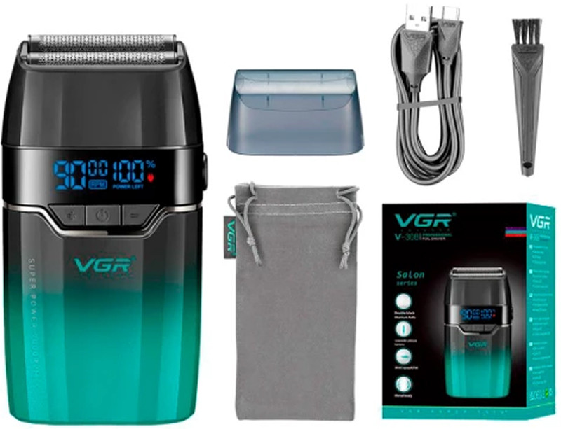 Электробритва Green V-308 VGR на beauty-prof.com Фото 2 Электробритва Green V-308 VGR Фото 2