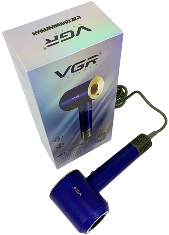Фен профессиональный Blue V-445 VGR 1600 Вт на beauty-prof.com Фото 4 Фен профессиональный Blue V-445 VGR 1600 Вт Фото 4