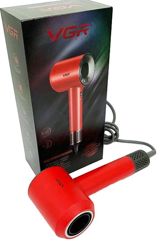 Фен профессиональный Red V-445 VGR 1600 Вт на beauty-prof.com Фото 2 Фен профессиональный Red V-445 VGR 1600 Вт Фото 2