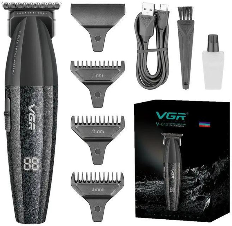 Тример для стрижки (5 насадок) Black V-640T VGR 