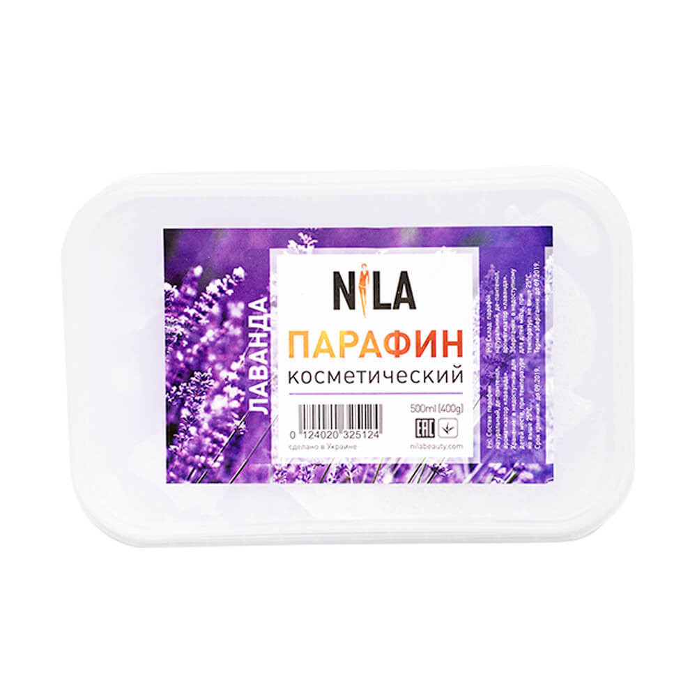 Парафін косметичний Лаванда Nila, 500 мл (400 гр)
