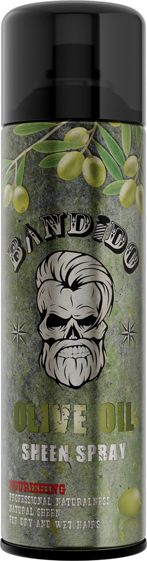 Спрей для волосся з оливковою олією Sheen Spray Olive Oil Nourishing Bandido, 500 мл