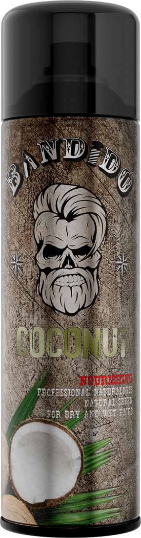 Спрей для волосся Coconut Nourishing Professional Sheen Spray Bandido, 500 мл