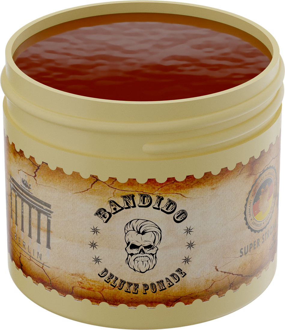 Помада для укладки волосся сильної фіксації Deluxe Pomade Bandido, 125 мл на beauty-prof.com Фото 2 Помада для укладки волосся сильної фіксації Deluxe Pomade Bandido, 125 мл Фото 2