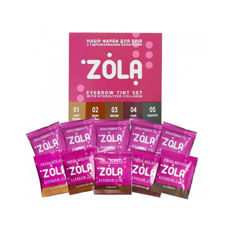NEW! Набор красок с окислителем в саше New Innovative Colouring System ZOLA на beauty-prof.com Фото 2 NEW! Набор красок с окислителем в саше New Innovative Colouring System ZOLA Фото 2