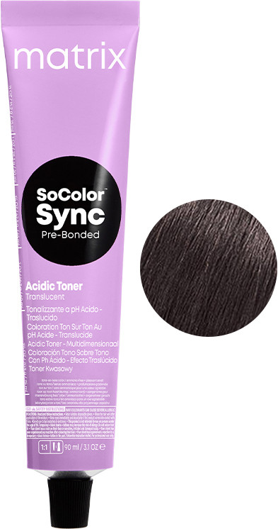 Тонер на кислотній основі попелястий без аміаку Color Sync Matrix, 90 мл