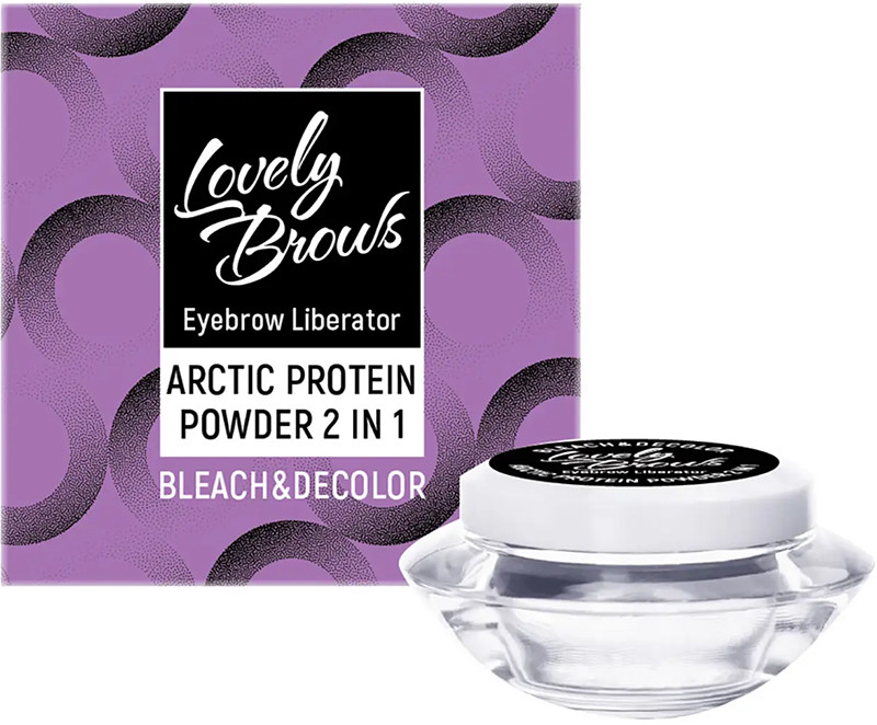 Пудра арктична для освітлення брів Bleach&Decolor Lovely Brows, 10 г