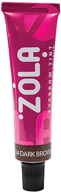NEW Фарба для брів із колагеном Eyebrow Tint With Collagen (04 Dark Brown) Zola, 15 мл