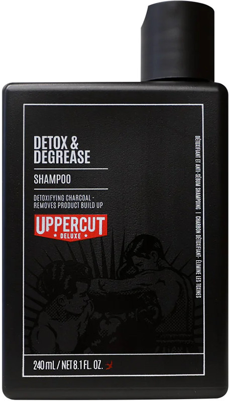 Шампунь детокс и очищение Detox and Degrease Uppercut Deluxe, 240 мл