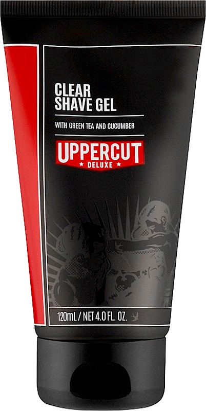 Гель для гоління із зеленим чаєм та огірком Uppercut Deluxe, 120 мл