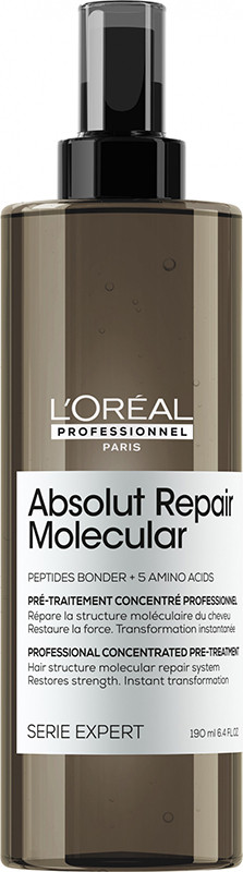 Концентрований пре-шампунь з пептидним бондером L'Oreal Absolut Repair Molecular Concentrated Pre-Shampoo, 190 мл