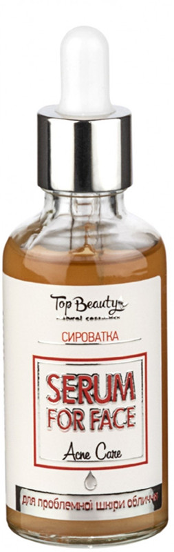 Сироватка антиакне для проблемної шкіри обличчя Top Beauty, 50 мл на beauty-prof.com Сироватка антиакне для проблемної шкіри обличчя Top Beauty, 50 мл