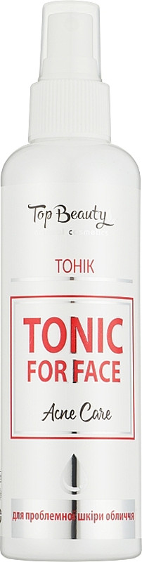 Тонік антиакне для проблемної шкіри обличчя Top Beauty, 200 мл