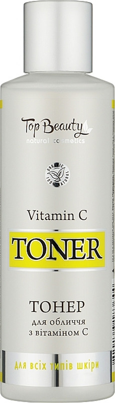 Тонер для обличчя з вітаміном С Top Beauty, 200 мл