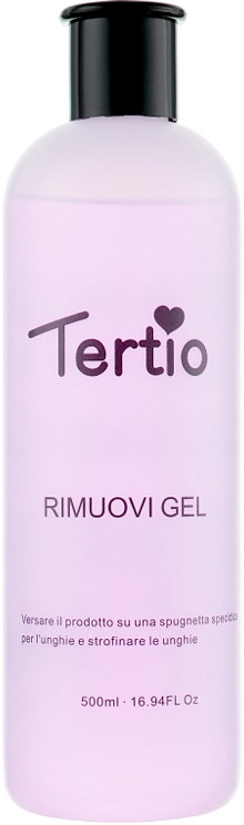Рідина для видалення гель-лаку Rimuovi Gel Tertio, 500 мл