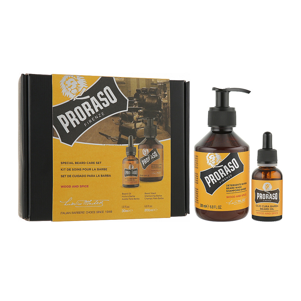 Набор для бороды Wood & Spice Proraso на beauty-prof.com Набор для бороды Wood & Spice Proraso