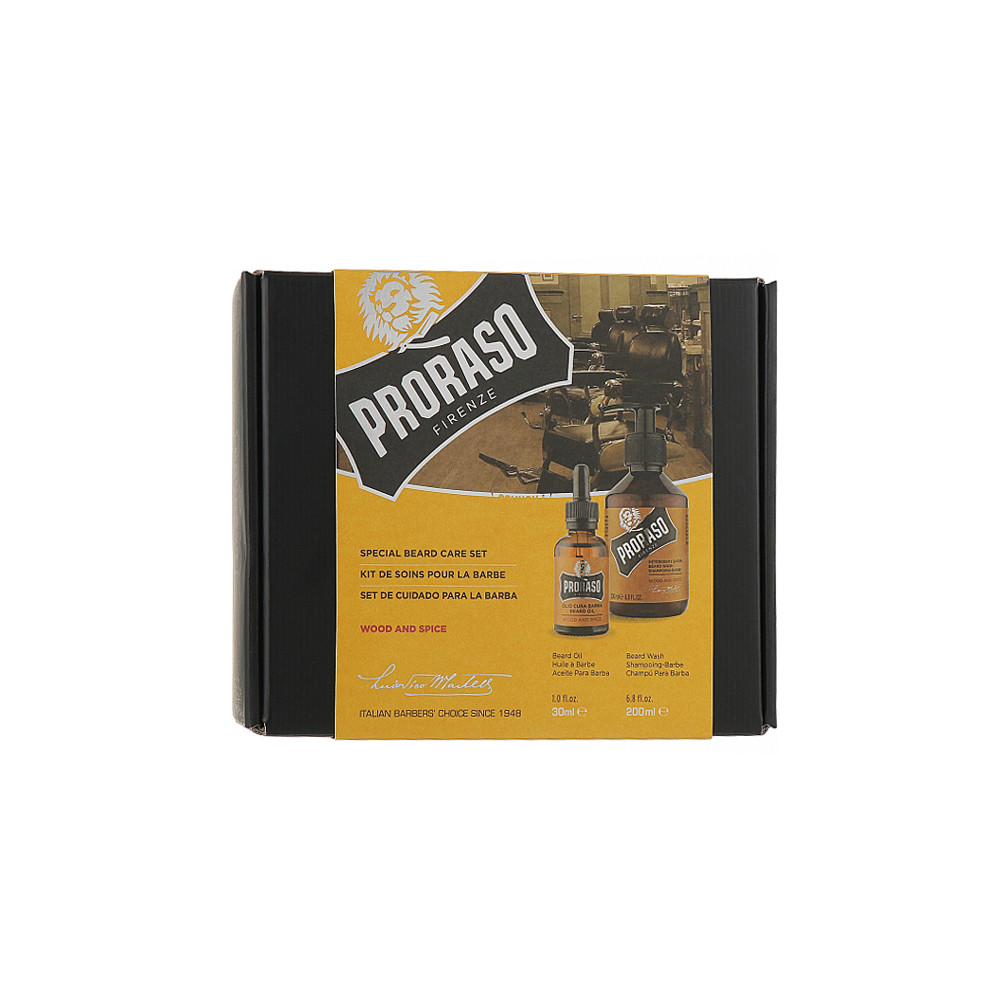 Набор для бороды Wood & Spice Proraso на beauty-prof.com Фото 3 Набор для бороды Wood & Spice Proraso Фото 3