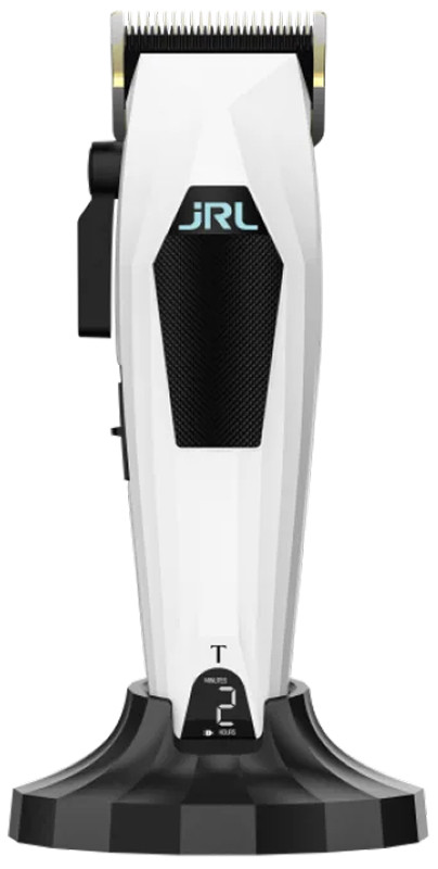 Машинка для стрижки с ножевым блоком Taper, JRL 3000C, JRL-3000CW-T белая на beauty-prof.com Машинка для стрижки с ножевым блоком Taper, JRL 3000C, JRL-3000CW-T белая