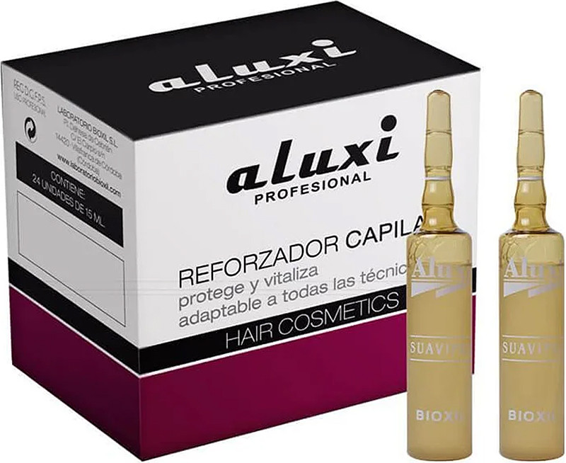 Ампули для фарбованого волосся Suavipel Aluxi, 24х15 мл на beauty-prof.com Ампули для фарбованого волосся Suavipel Aluxi, 24х15 мл