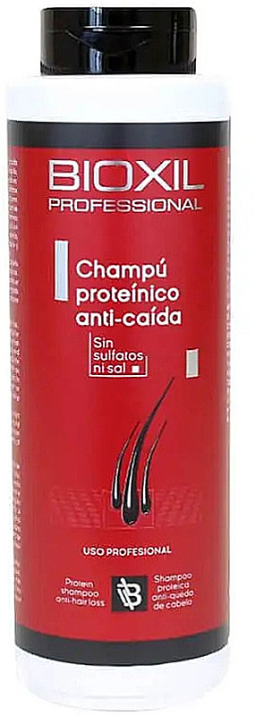 Шампунь із протеїнами, вітаміном B-5 проти випадіння волосся Anti-Caida Bioxil, 400 мл