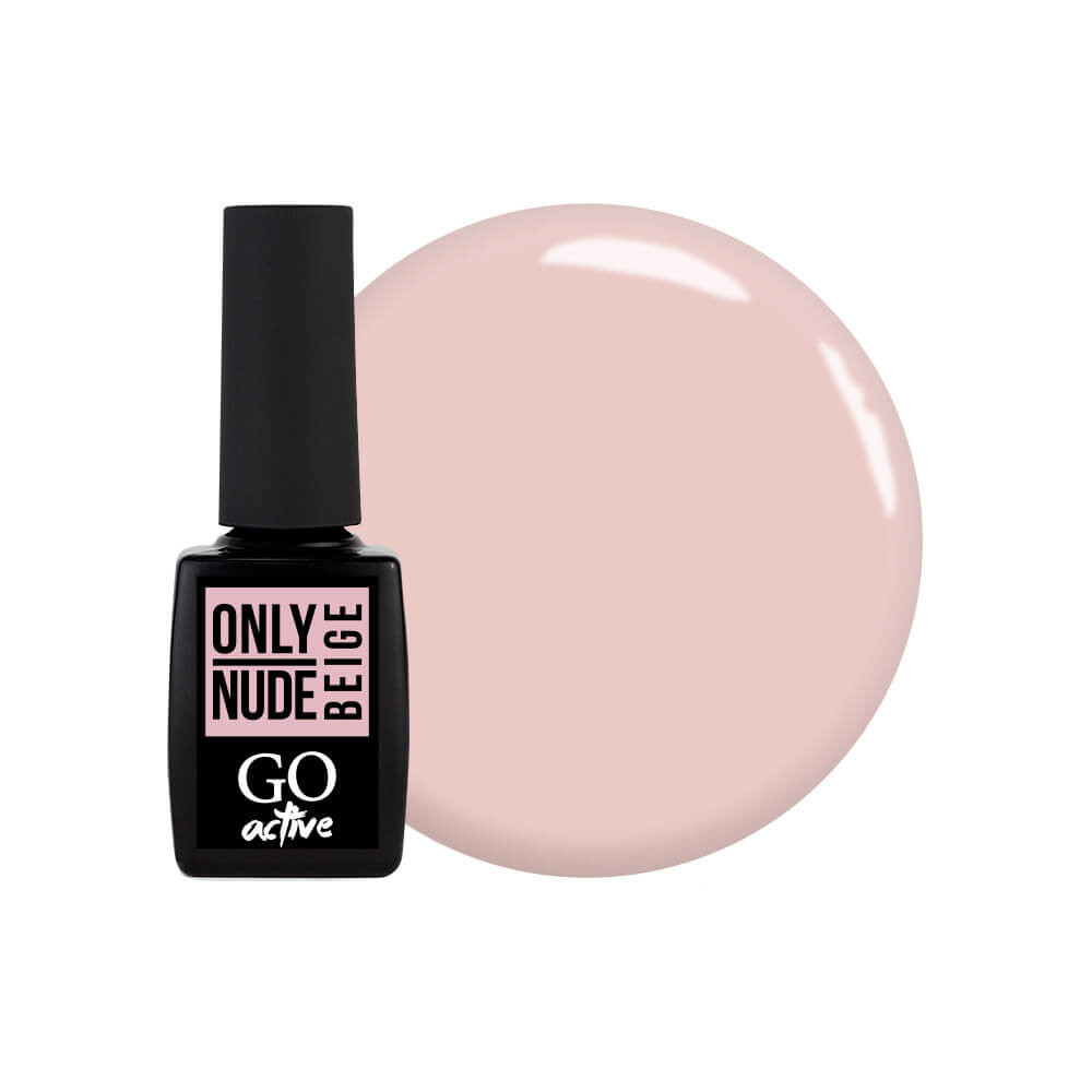 Гель-лак д / ногтей Gel Polish GO ACTIVE Only Nude Beige 10ml, ON 05