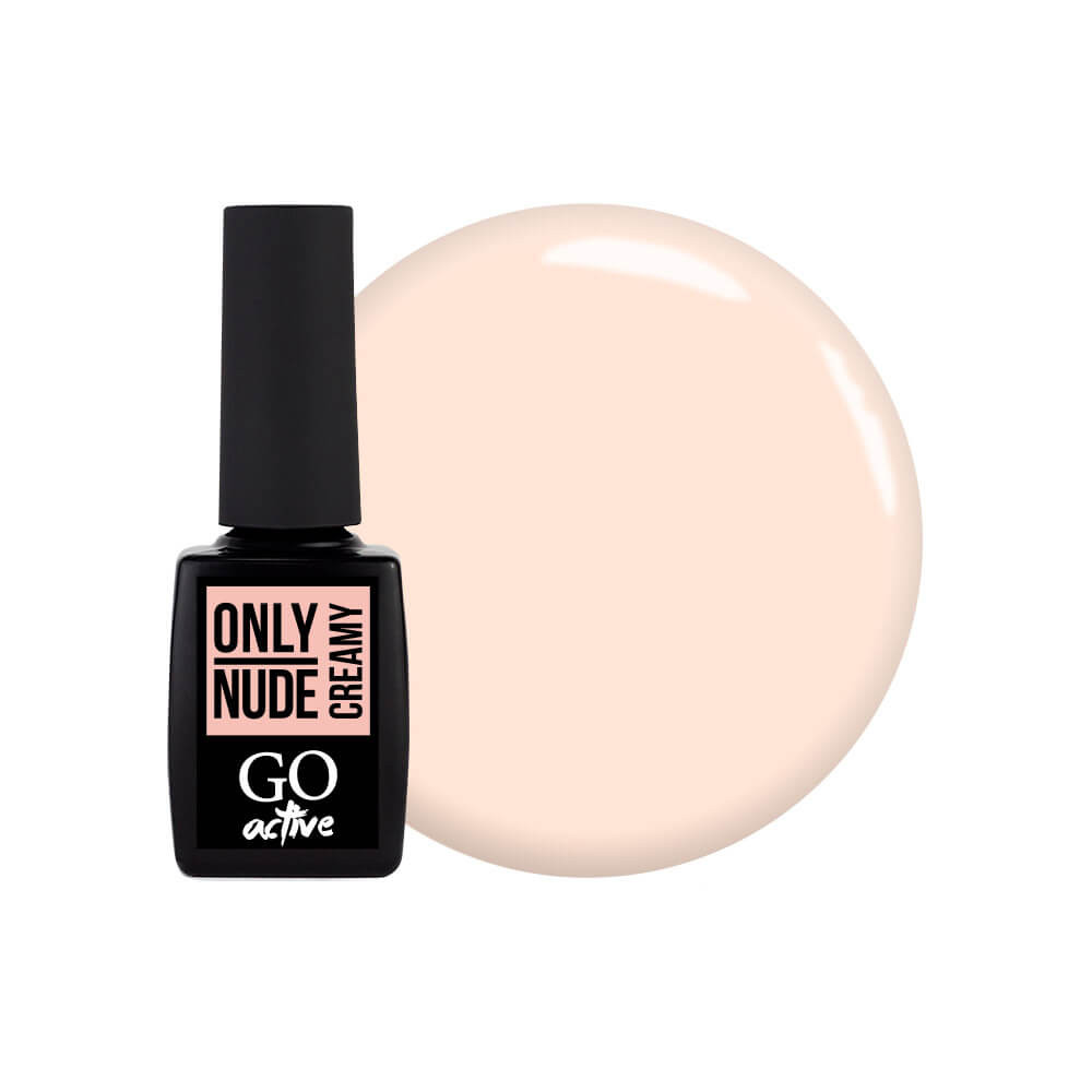 Гель-лак д / ногтей Gel Polish GO ACTIVE Only Nude Creamy 10ml, ON 02