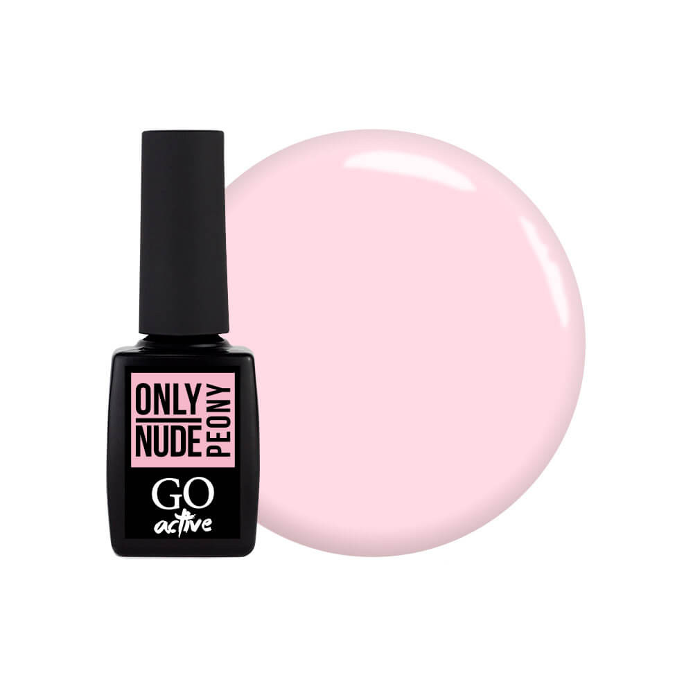 Гель-лак д / ногтей Gel Polish GO ACTIVE Only Nude Peony 10ml, ON 04