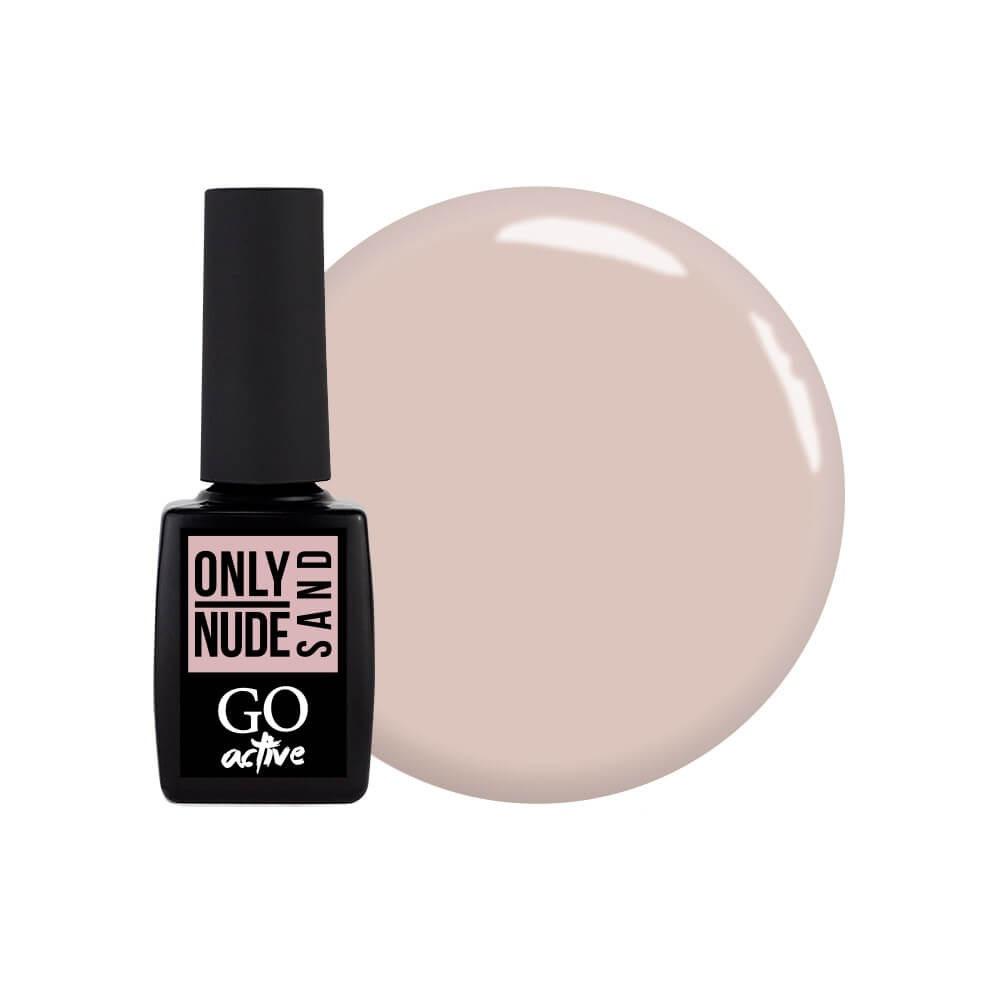 Гель-лак д/ногтей Gel Polish GO ACTIVE Only Nude Sand 10ml, ON 06