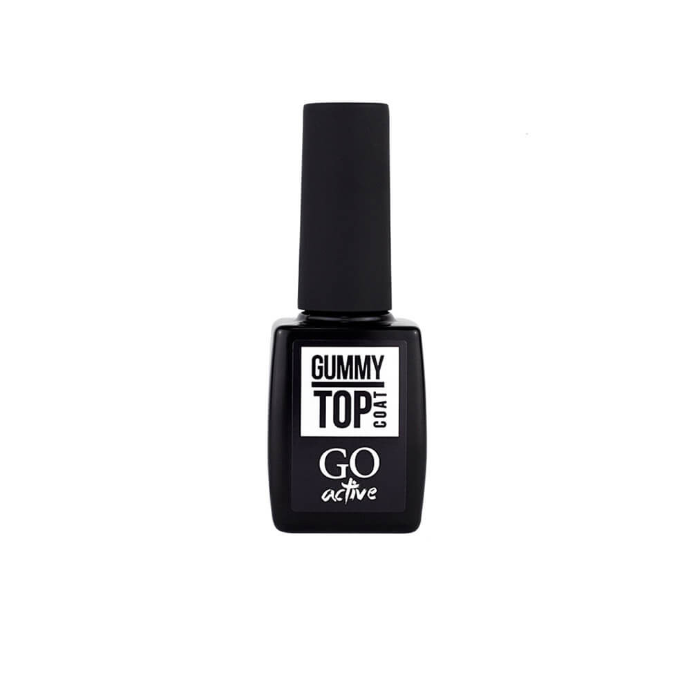 Закрепитель каучуковый для гель-лака GO ACTIVE Gummy Top Coat 10 мл