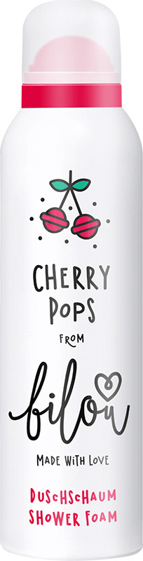 Пінка для душу Cherry Pops Bilou, 200 мл