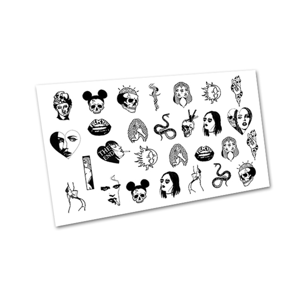 Слайдер-дизайн для ногтей Slider Design 02958