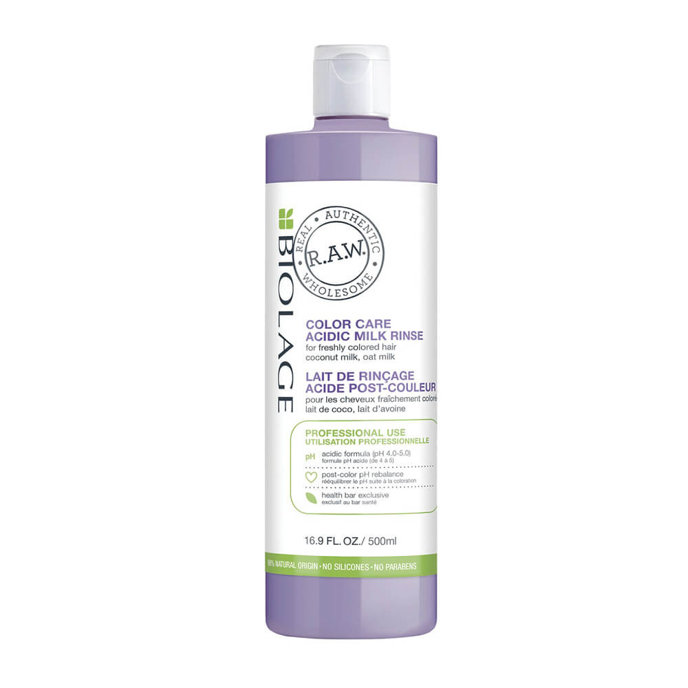 Молочко для волосся Color Care Acidic Milk Rinse 500 мл. R. A. W. Biolage