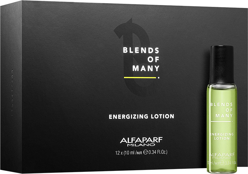 Лосьон энергетический для волос в ампулах Blends Of Many for Men Alfaparf 12*10 мл на beauty-prof.com Фото 2 Лосьон энергетический для волос в ампулах Blends Of Many for Men Alfaparf 12*10 мл Фото 2