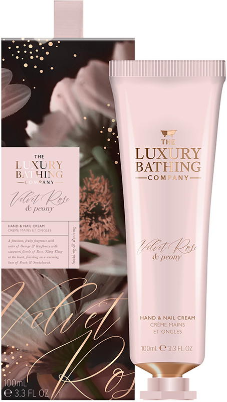 Крем для рук и нігтів Velvet rose & Peony The luxury bathing, 100 мл
