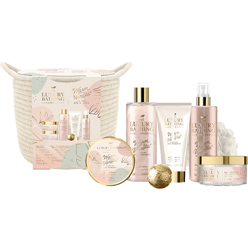 Набір для рук та тіла Deluxe Hamper VAN The luxury bathing, (150мл/200мл/250мл/200г/250мл/50г)