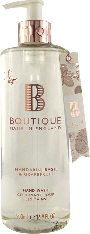 Мило рідке для рук Mandarin, Basil & Grapefruit Boutique, 500 мл