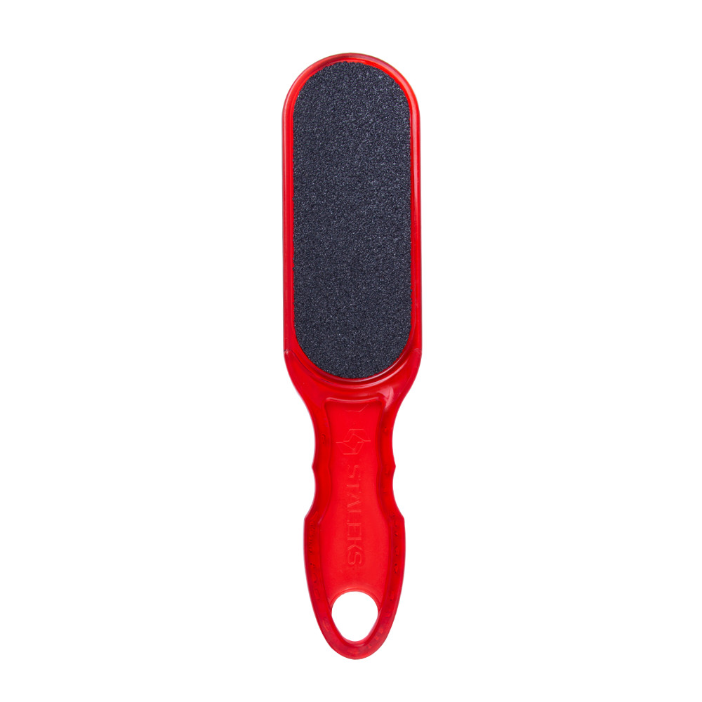 Терка для стоп пластикова рожева Classic 10 Type 3 60/80 Staleks 
