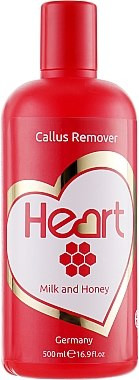 Кутикул Ремувер CallusRemover (Молоко та Мед), 500 мл, .Heart *