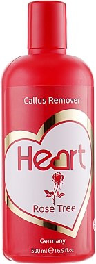 Кутикул ремувер CallusRemover (Рожеве дерево),500 мл,.Heart *