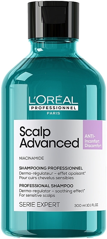 Шампунь для чутливої та подразненої шкіри голови Scalp Advanced L’Oreal Professionnel Paris, 300 мл