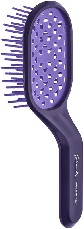 Щетка Сurvy Vented Hairbrush Mini фиолетовая Janeke на beauty-prof.com Фото 2 Щетка Сurvy Vented Hairbrush Mini фиолетовая Janeke Фото 2