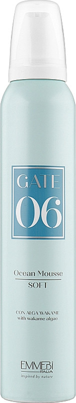 Мус легкої фіксації Gate 06 Ocean Mousse Soft Emmebi, 200 мл