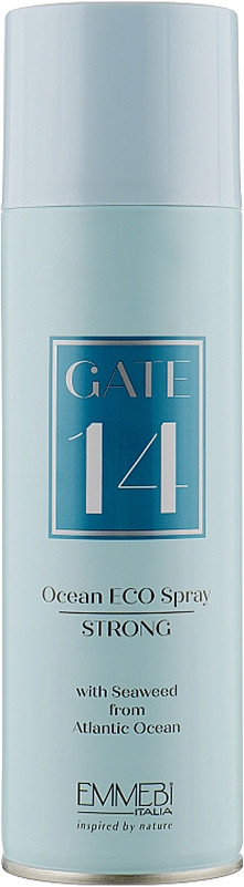 Еколак сильної фіксації Gate 14 Ocean ECO Spray Strong Emmebi, 300 мл