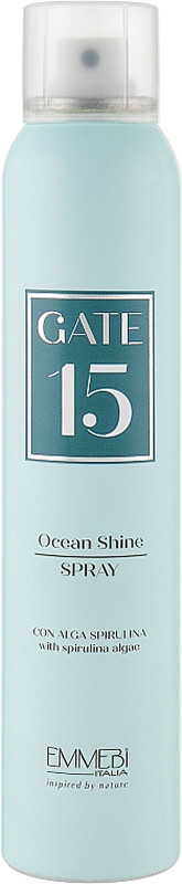 Спрей-блеск для волос Gate 15 Ocean Shine Spray Emmebi, 200 мл